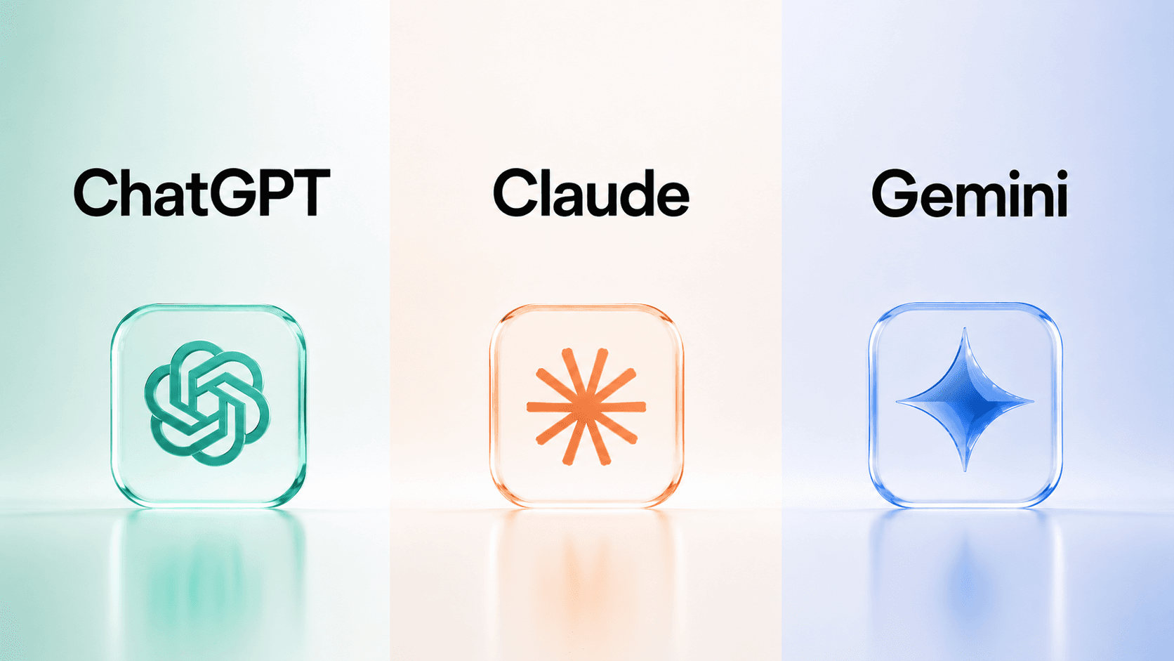 เปรียบเทียบ ChatGPT, Claude, Gemini — AI ตัวไหนเหมาะกับงานอะไร
